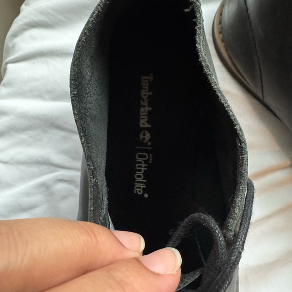 Timberland Black Chukka Boots Sleek Leather Design - Picture 4 of 7